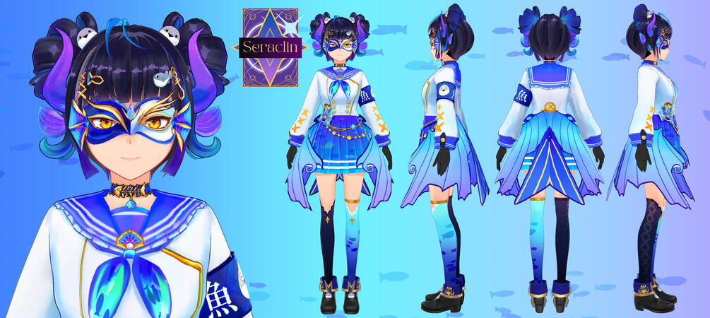 Seraclin Fish Outfit